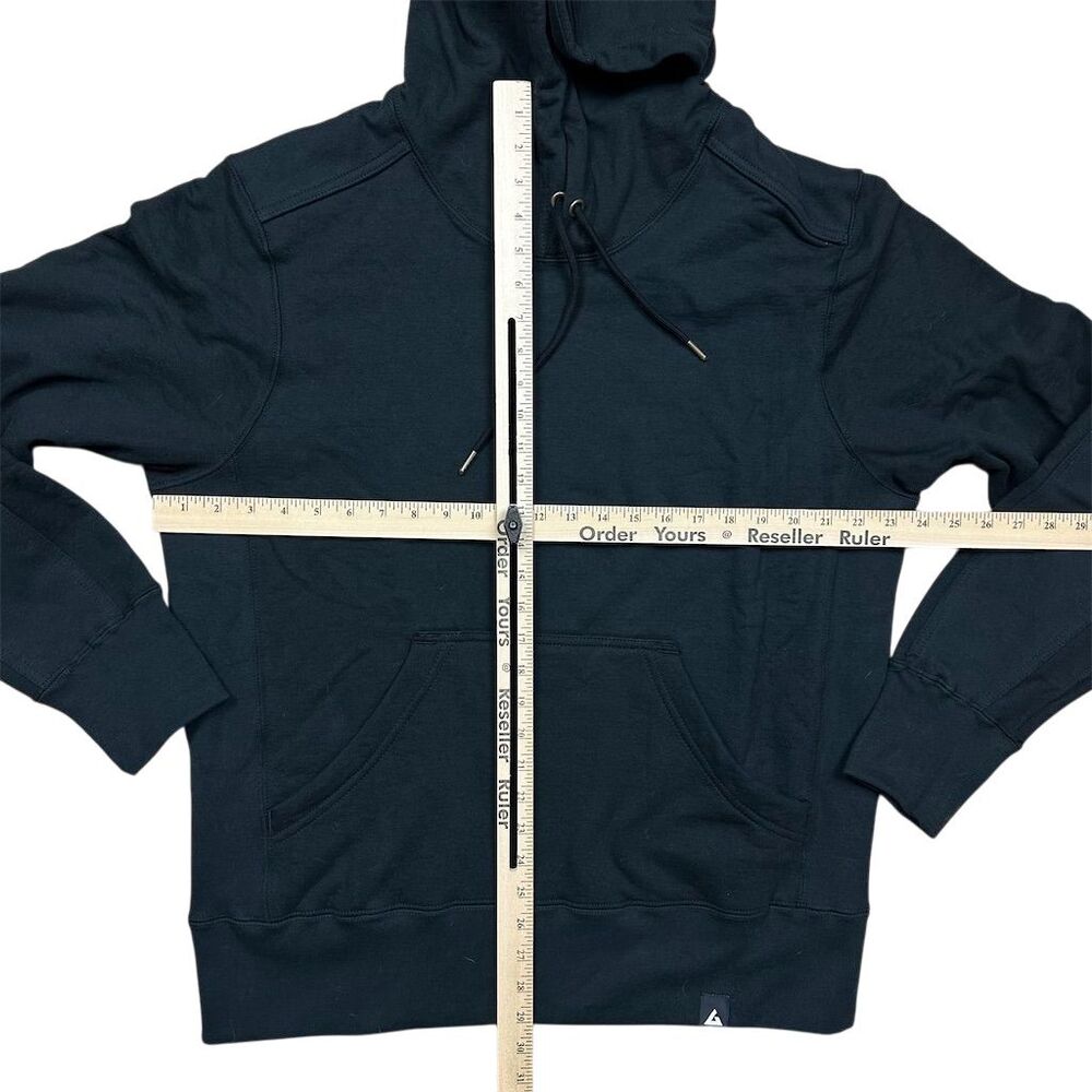 NWOT American Giant Men's Black Classic Pullover Hoodie L Cozy - Picture 4 of 7
